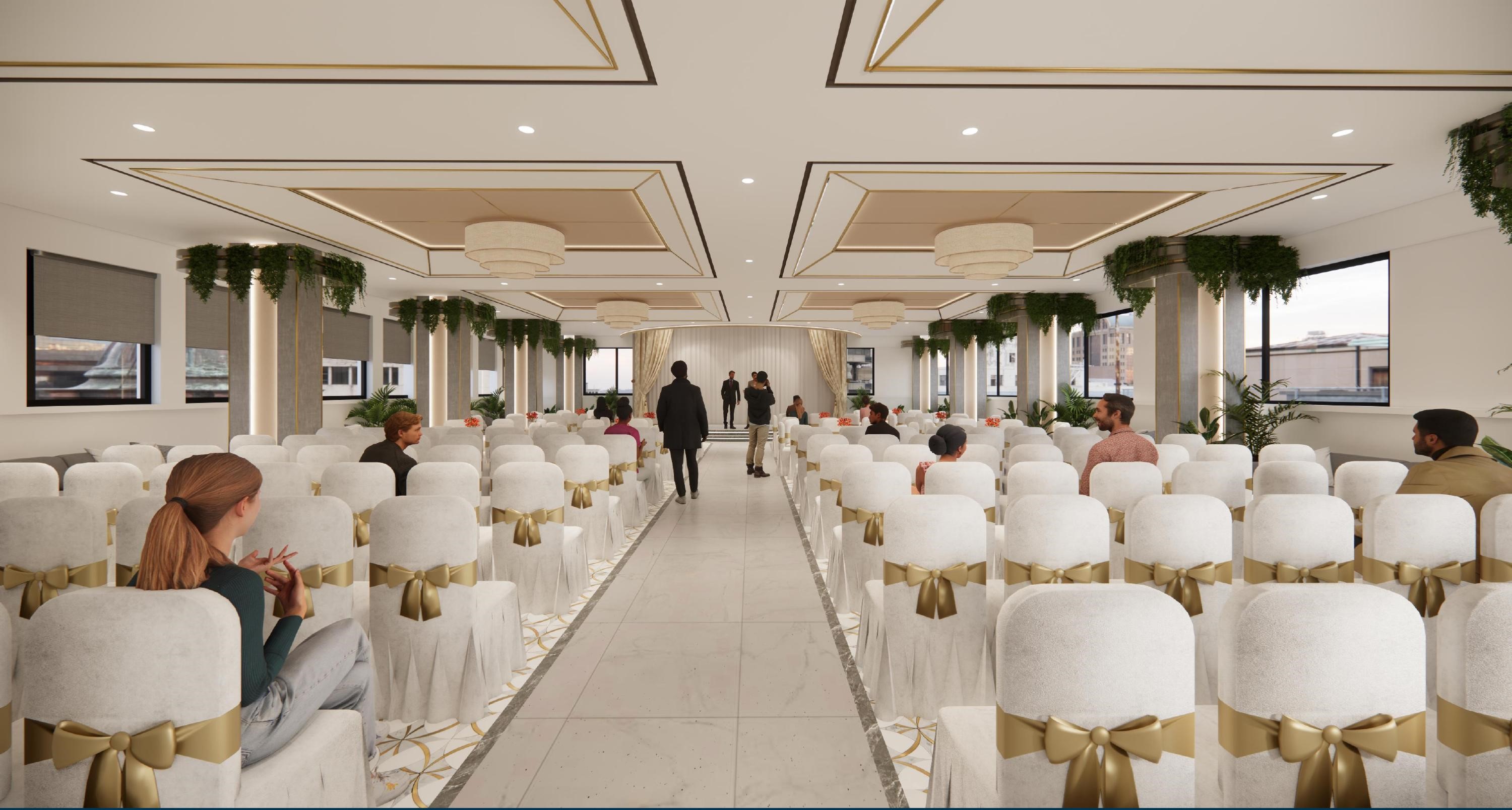 Banquet Hall setup